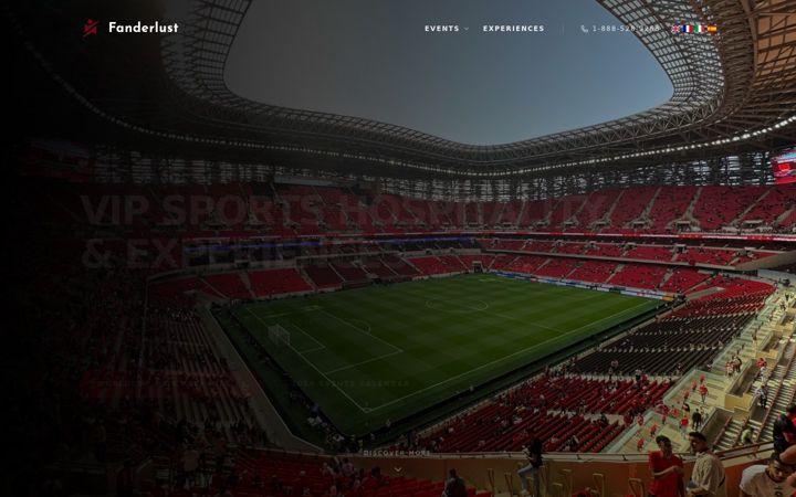Screenshot of fanderlust.com