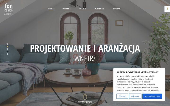 Screenshot of fandesign.pl