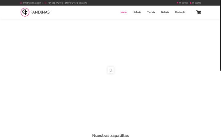 Screenshot of fandinas.com