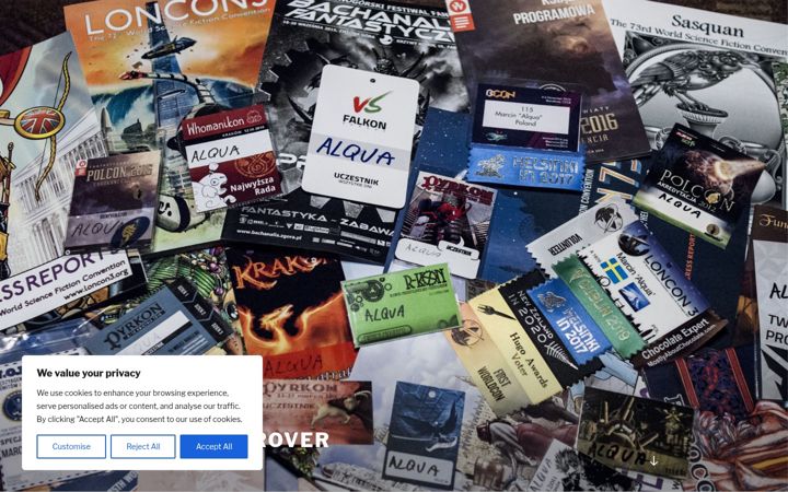 Screenshot of fandomrover.com