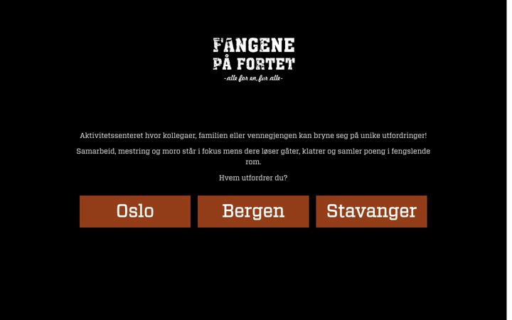 Screenshot of fangenepafortet.no