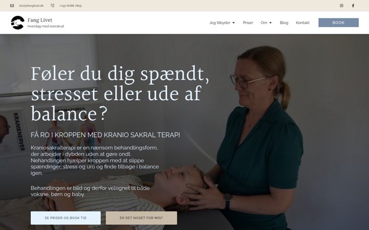 Screenshot of fanglivet.dk