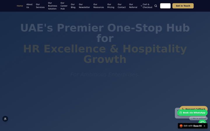 Screenshot of fangsynergy.com