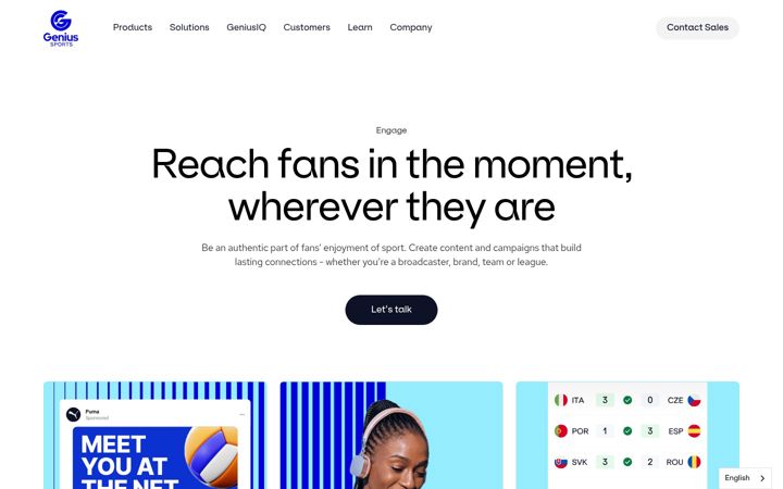 Screenshot of fanhubmedia.com