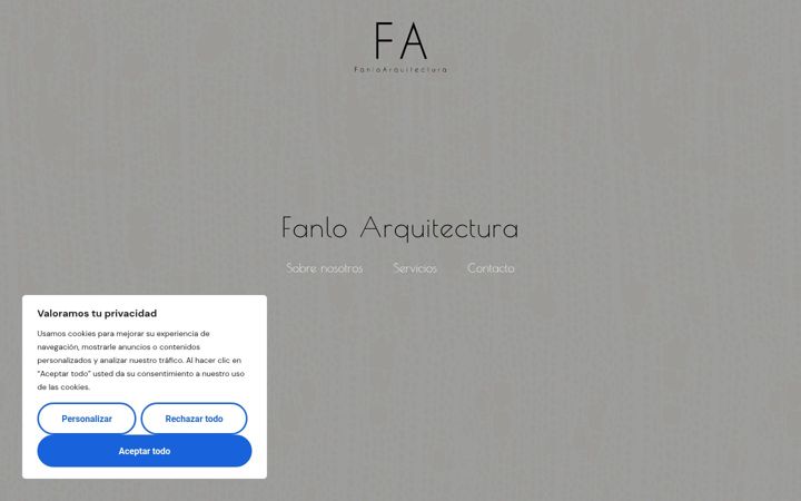 Screenshot of fanloarquitectura.es