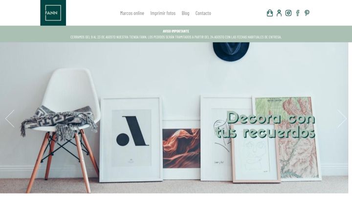 Screenshot of fann.es