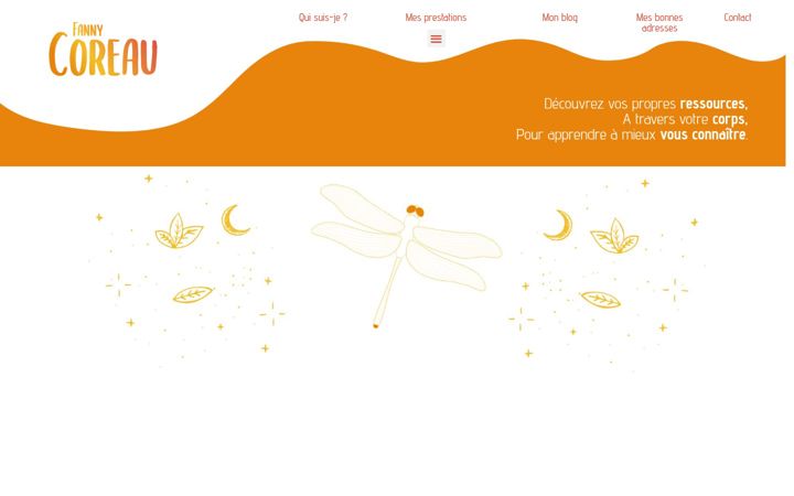 Screenshot of fanny-coreau.com