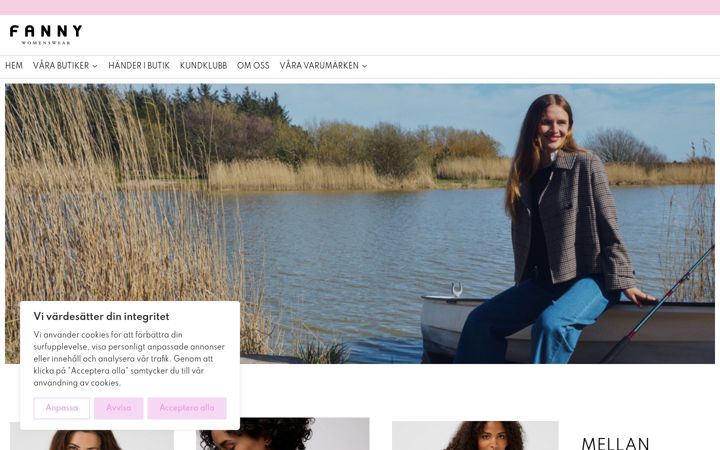 Screenshot of fannybutikerna.se