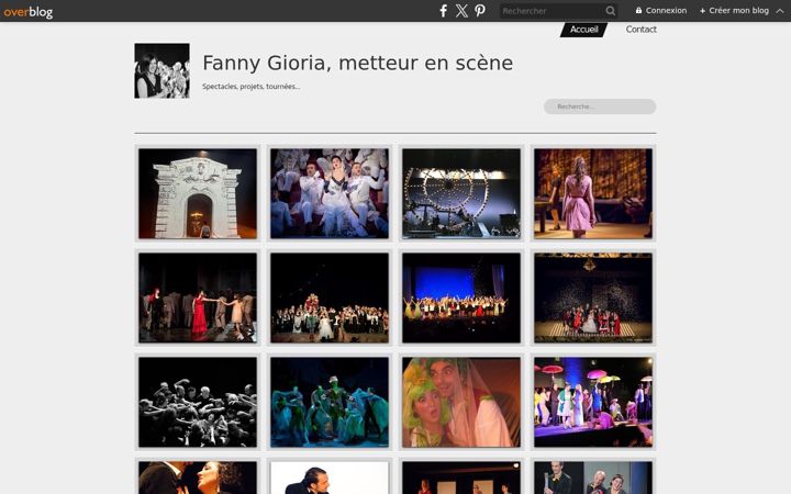 Screenshot of fannygioria.com