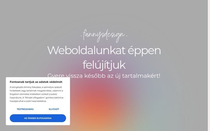 Screenshot of fannysdesign.com