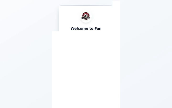 Screenshot of fanpower.app