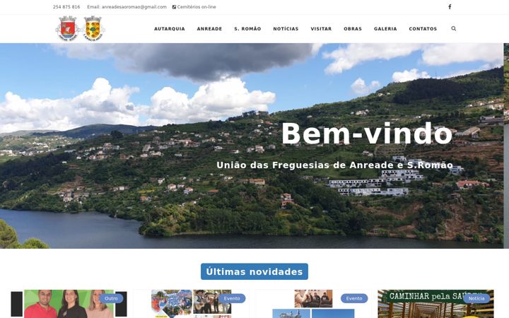 Screenshot of fanreadesaoromao.pt