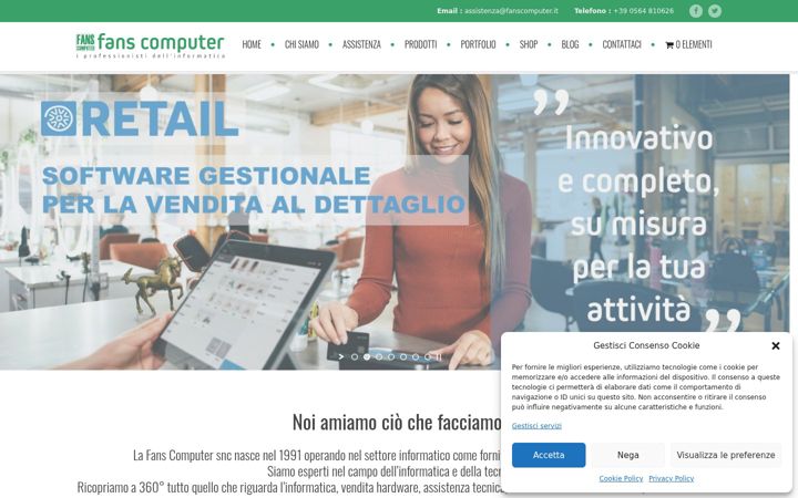 Screenshot of fanscomputer.it