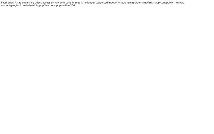 Screenshot of fansmapp.com