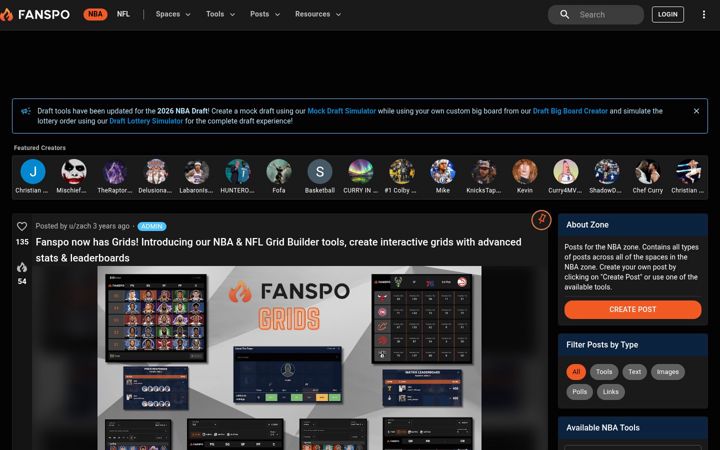 Screenshot di fanspo.com