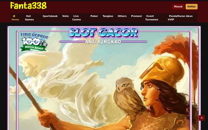 Screenshot of fanta338.com