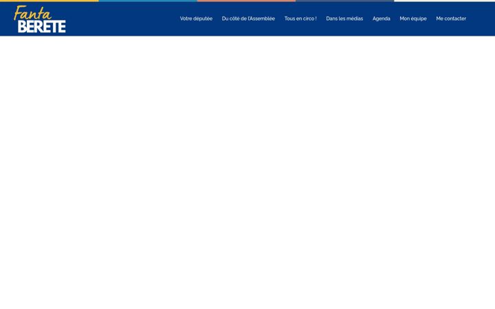 Screenshot of fantaberete.fr