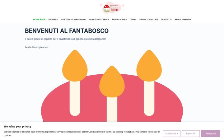 Screenshot of fantaboscobergamo.com