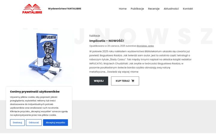 Screenshot of fantalibre.pl