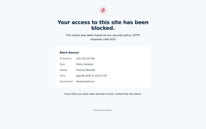 Screenshot of fantanavietii.ro