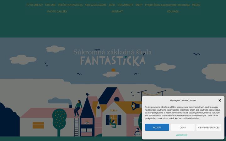 Snimka zaslona za fantasticka.sk