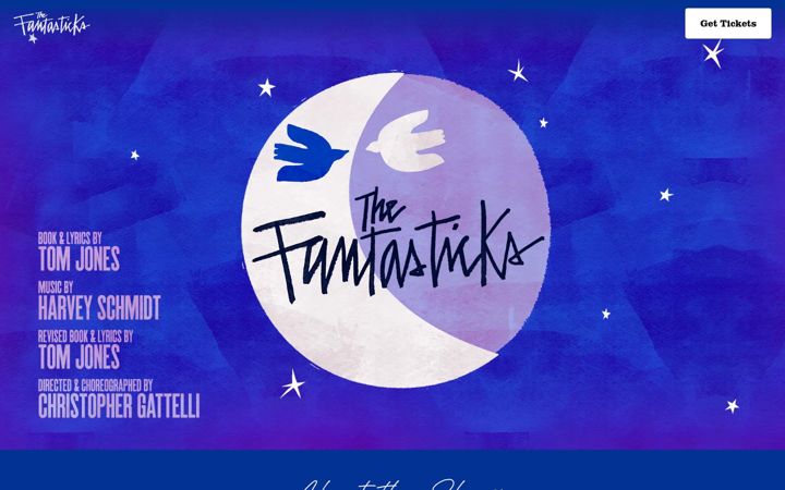 Screenshot of fantasticksbroadway.com