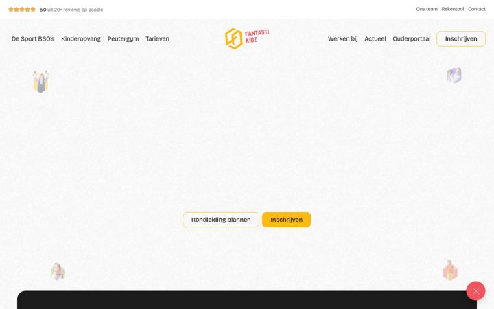 Screenshot of fantastikidz.nl