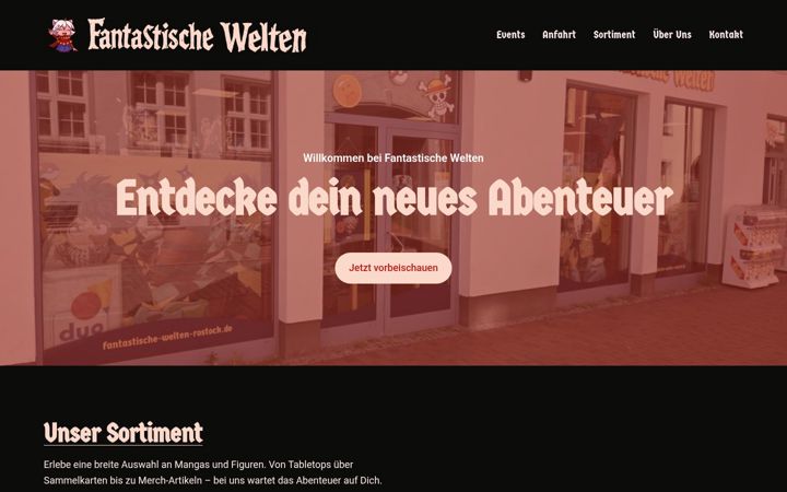 Screenshot of fantastische-welten-rostock.de