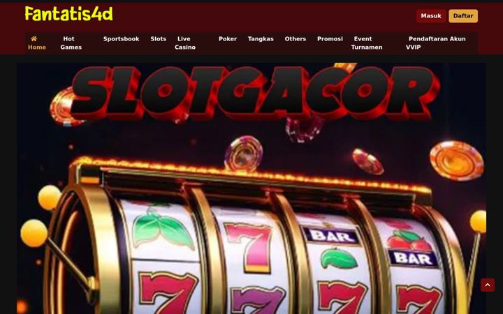 Screenshot of fantatis4d.com