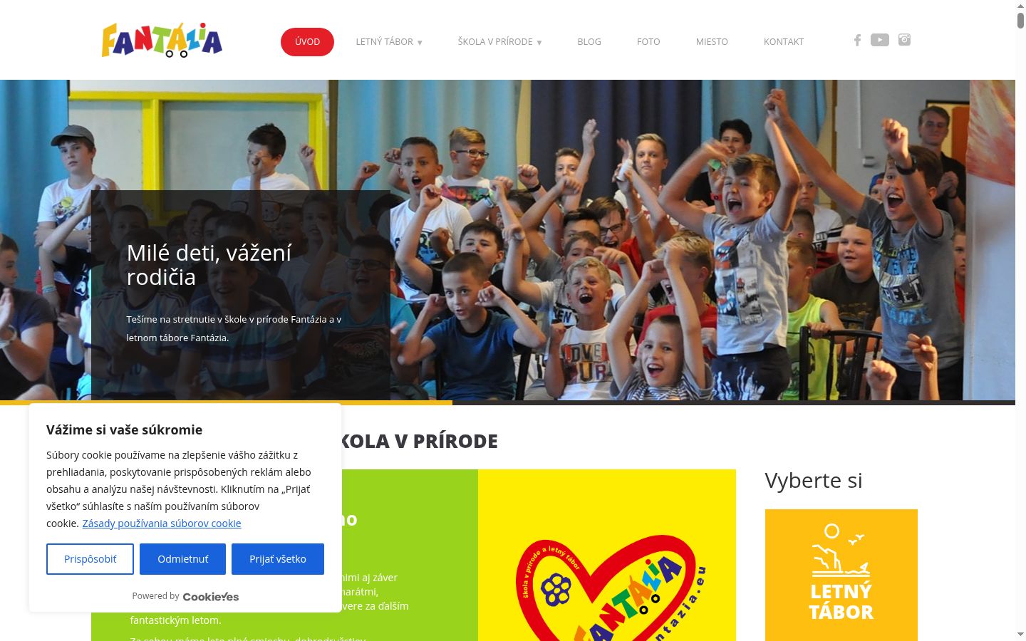 Screenshot tal-banner tal-kunsens muri qabel kwalunkwe interazzjoni