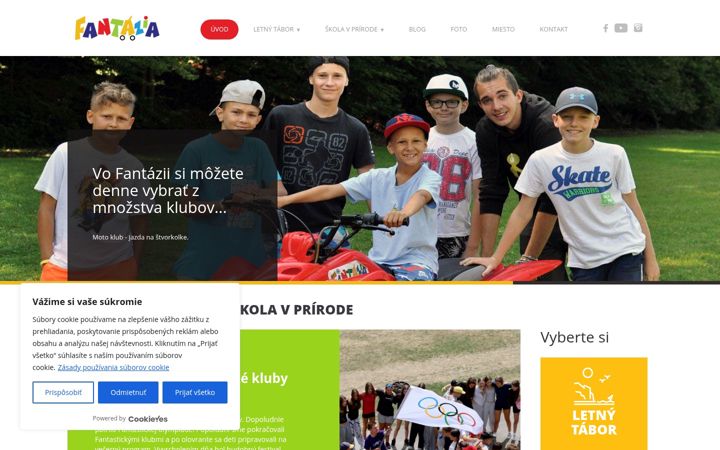 Screenshot of fantazia.eu