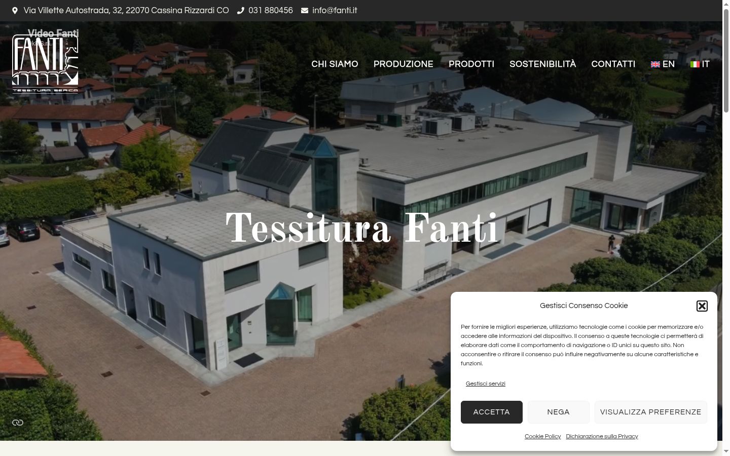 Screenshot van de toestemmingsbanner zoals getoond vóór enige interactie