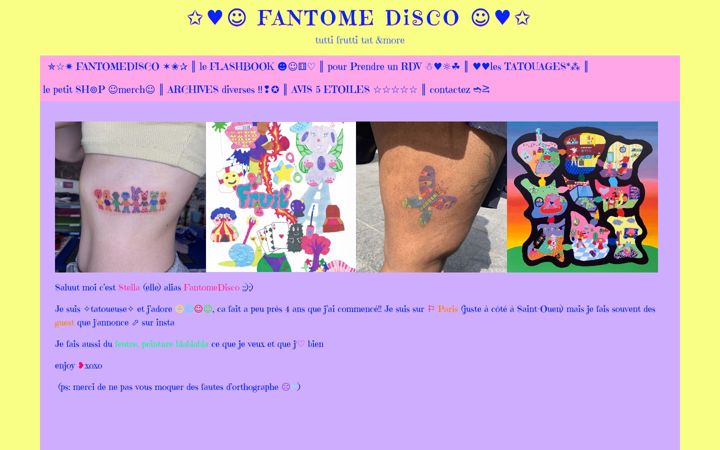 Screenshot of fantomedisco.com
