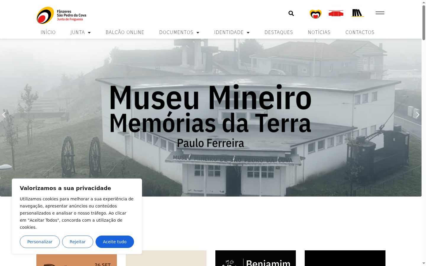 Screenshot tal-banner tal-kunsens muri qabel kwalunkwe interazzjoni