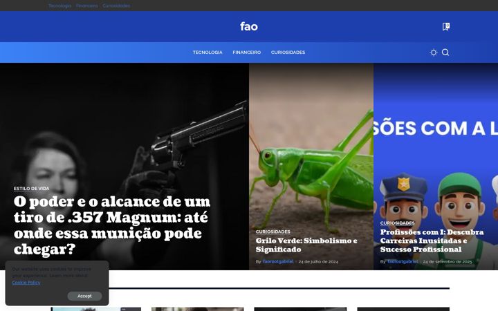 Ekrānuzņēmums no fao.org.br