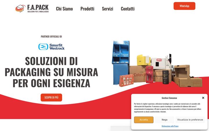 Screenshot of fapack.it