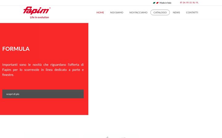 Screenshot of fapim.it