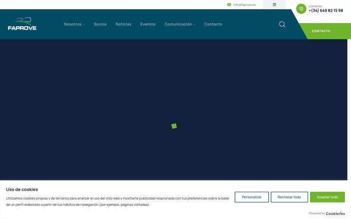 Screenshot of faprove.es