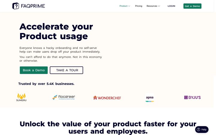 Screenshot of faqprime.com