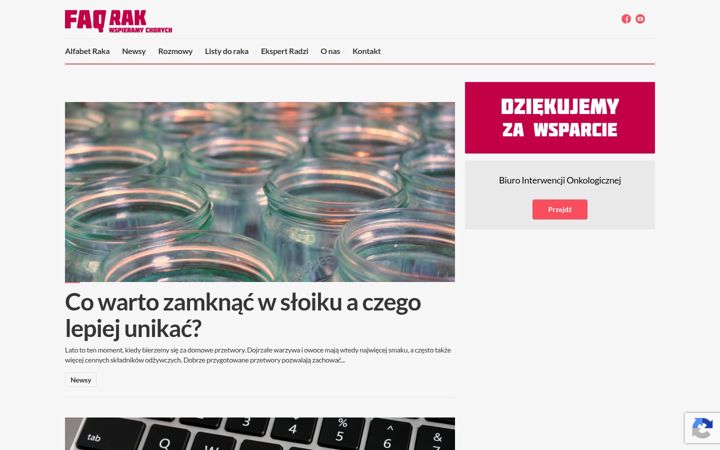 Screenshot of faqrak.pl