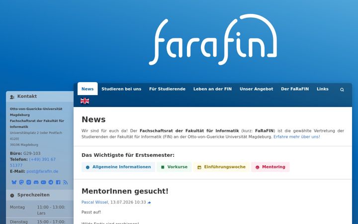 Screenshot of farafin.de