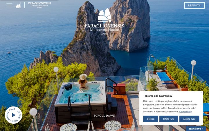 Screenshot of faraglionensismonaconehouse.com