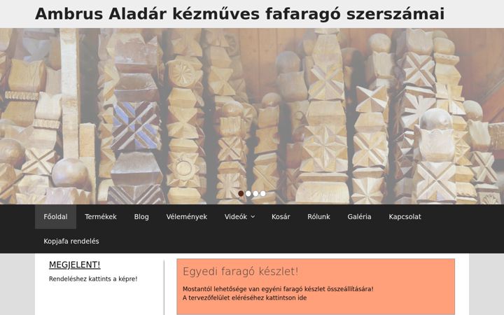 Ekrānuzņēmums no faragoszerszam.info