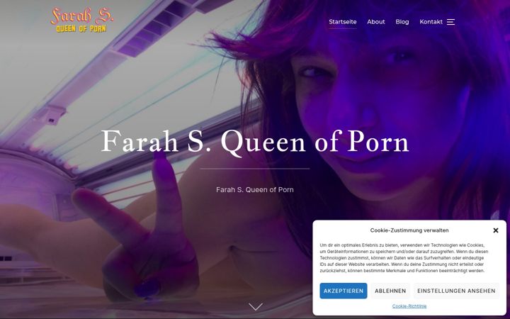 Screenshot of farah-s.com