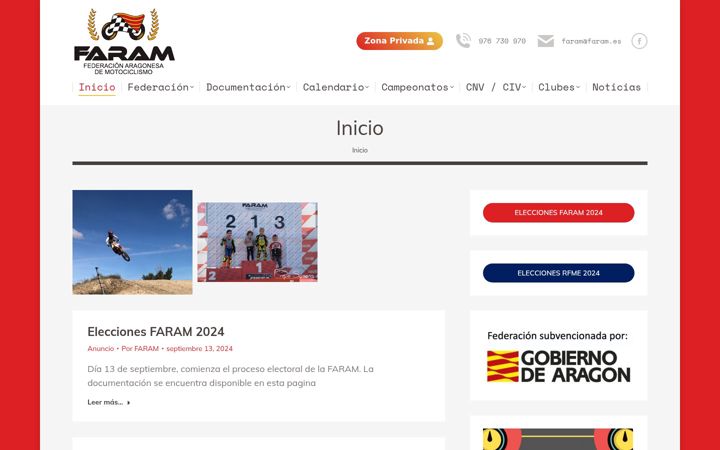 Screenshot of faram.es