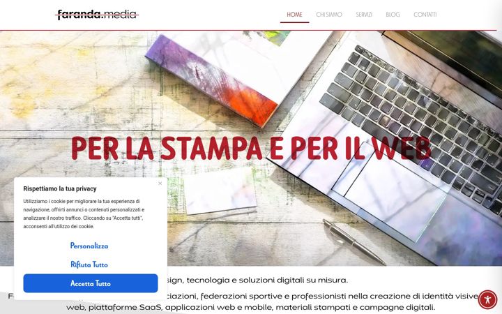 Screenshot of faranda.media