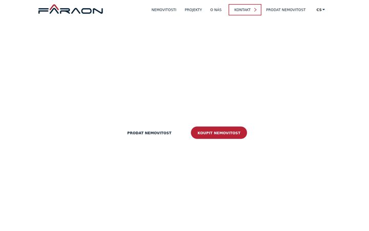 Screenshot of faraon.cz