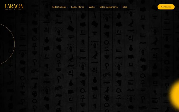 Screenshot of faraonagencia.com