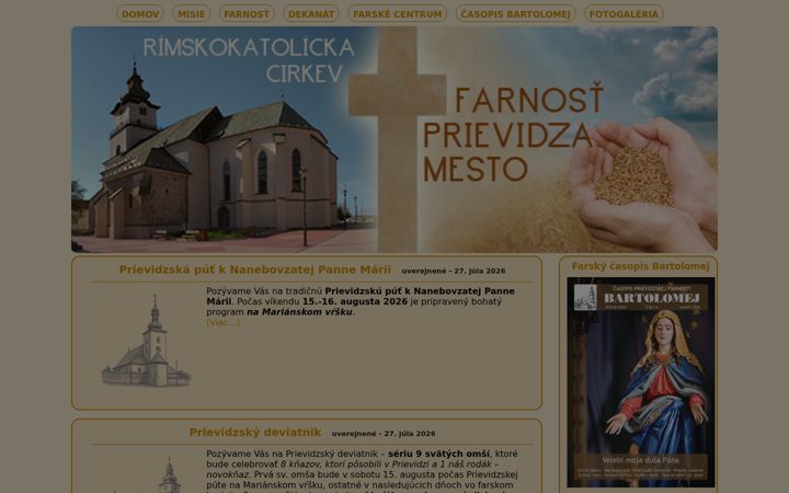 Snimka zaslona za farapd.sk