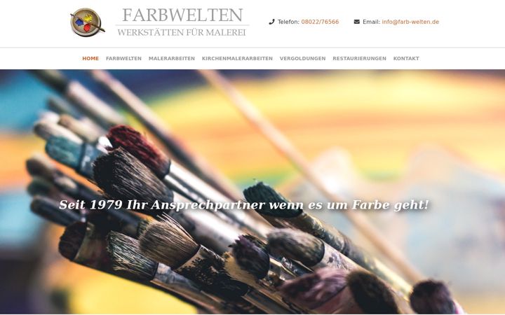 Screenshot di farb-welten.de